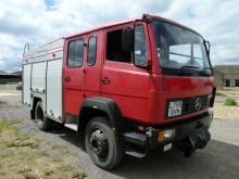mercedes fire truck before refurbishment by fire truck services