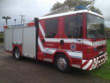 refurbished fire truck for private company