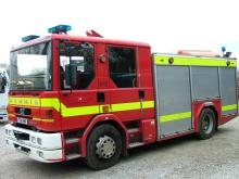 dennis fire appliance before refurbishment for sale