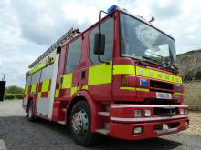 dennis fire engine previously sold by fire truck services